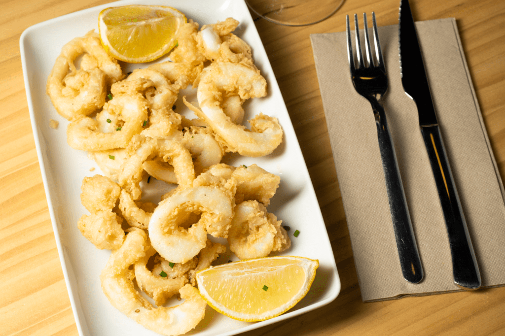 Calamars a l'andalusa per picar El Centru